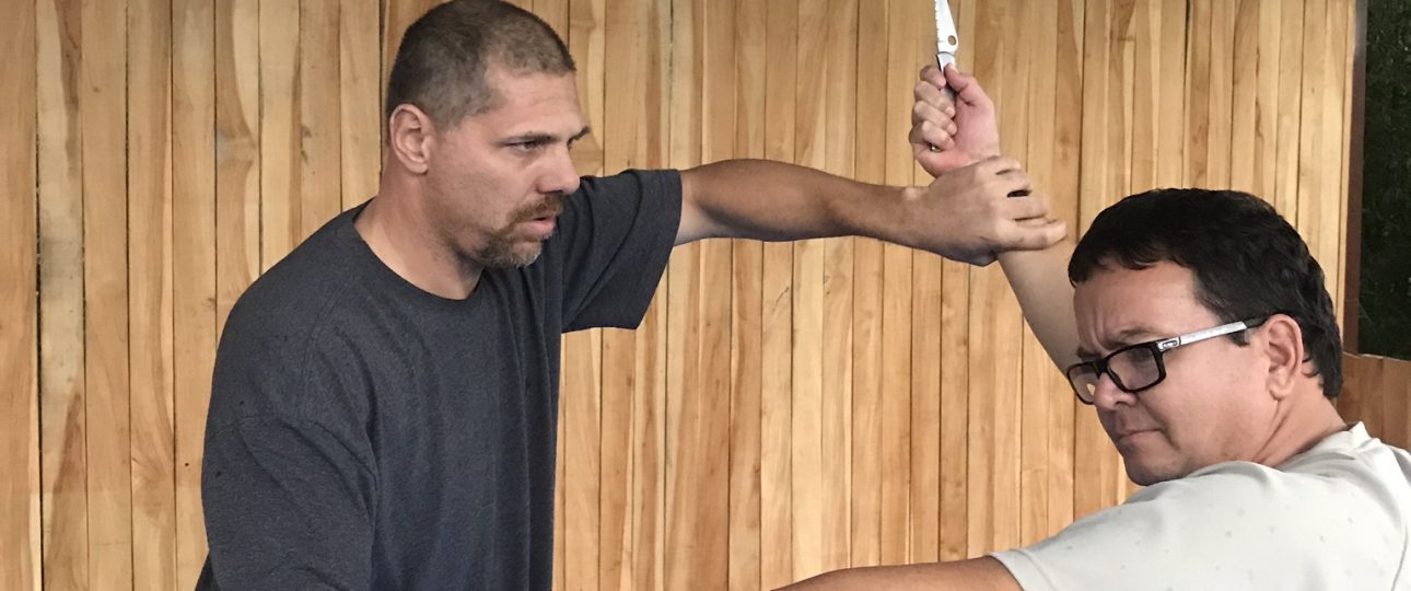 knife fighting defense