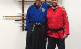 black belt 6 ft staff