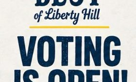 Announcing 2026 Best of Liberty Hill survey. Voting is open Sept 21-30, 2026